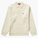 Supreme Small Box Polo Sweater Ivory