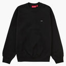 Supreme Small Box Raglan Crewneck Black