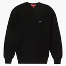 Supreme Small Box Ribbed Sweater Black