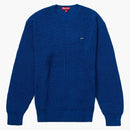Supreme Small Box Ribbed Sweater Royal