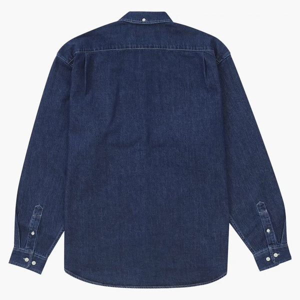 Supreme Small Box Shirt (FW24) Opláchnutá džínovina