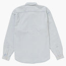 Supreme Small Box Shirt (FW24) tvättade denim