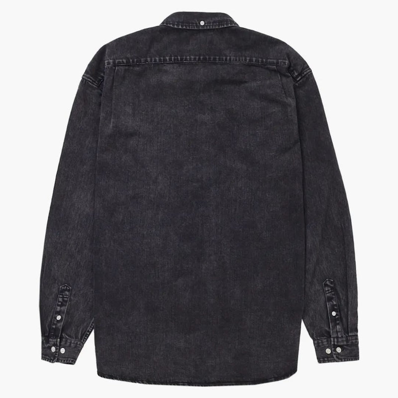 Supreme Small Box Shirt (SS24) tvättade svart