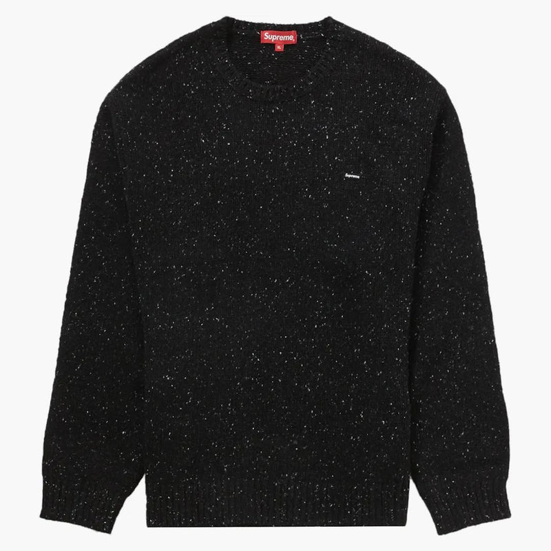 Supreme Small Box Speckle tröja svart