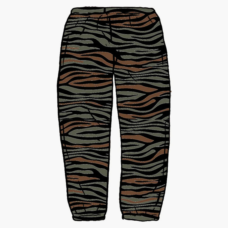 Supreme Small Box Sweatpant Tigerstripe Camo