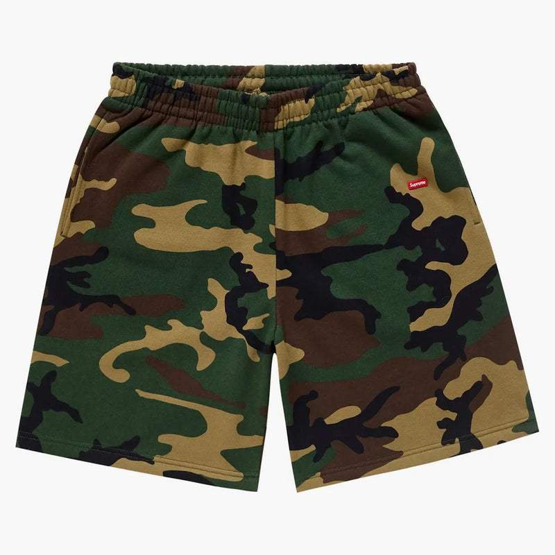 Supreme Small Box Sweatshort (fw24) Woodland Camo