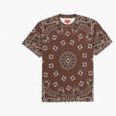 Supreme Small Box Tee Brown Bandana
