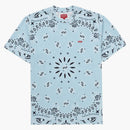 Supreme Small Box Tee Light Blue Bandana