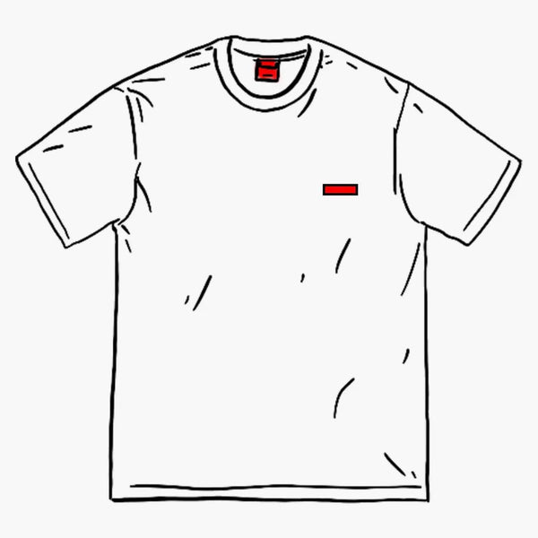 Supreme Small Box Tea (SS20) bílý