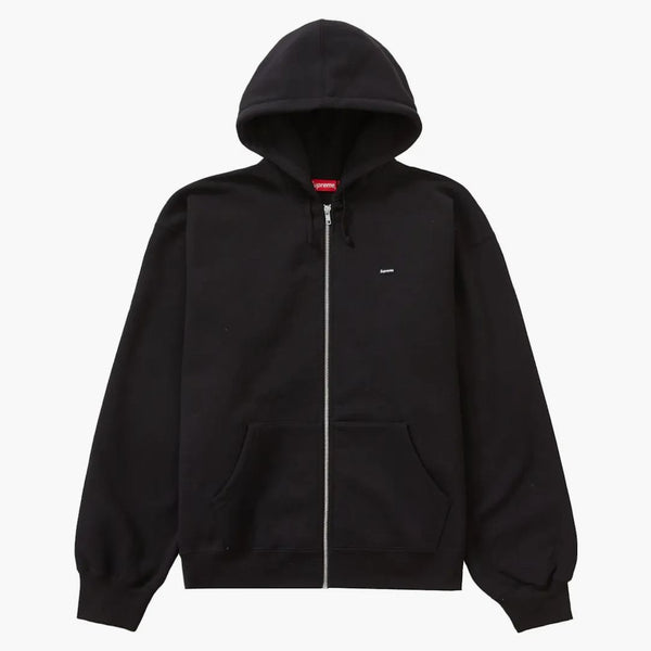 Supreme Small Box Zip Up Hooded Sweatshirt (FW23) Black