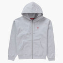 Supreme Small Box Zip Up Hooded Sweatshirt (FW24) Ash Gray