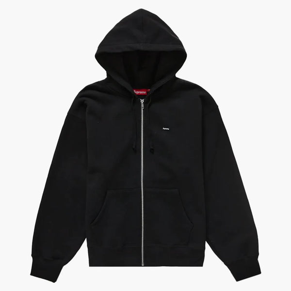 Supreme Small Box Zip Up Hooded Sweatshirt (fw24) Black