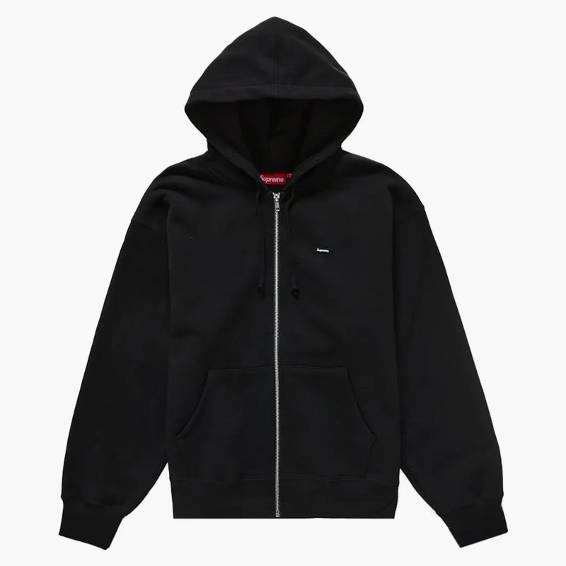 Supreme Small Box Zip Up Hooded Sweatshirt (fw24) Black