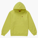 Supreme Small Box Hooded Sweatshirt (fw25) Bright Yellow