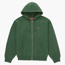 Supreme Small Box Zip Up Hooded Sweatshirt (SS25) Dark Pine