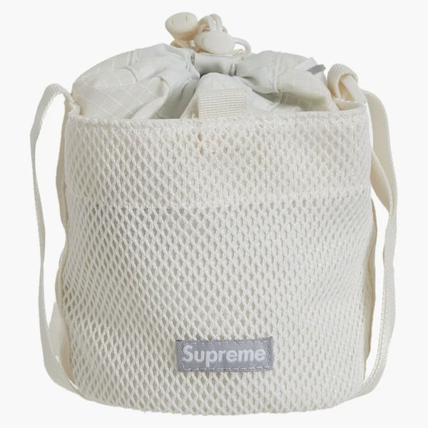 Supreme Small Cinch Pouch White