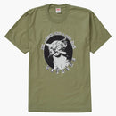 Supreme Smoke Tea (SS23) Light Olive