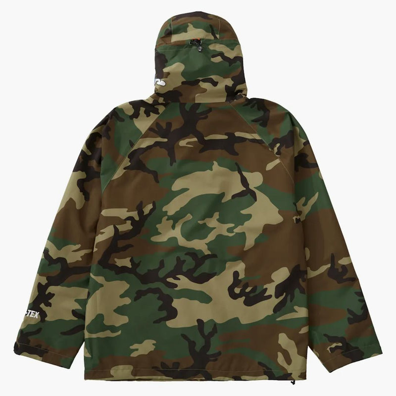 Supreme Smurfs Gore-tex Shell Jacket Woodland Camo