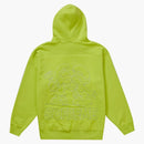 Supreme Smurfs Hooded Sweatshirt Acid Green