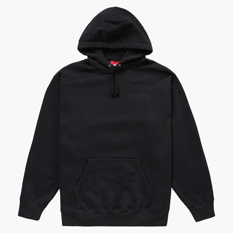 Supreme Smurfs Hooded Sweatshirt svart