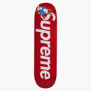 Supreme Smurfs Skateboard Red