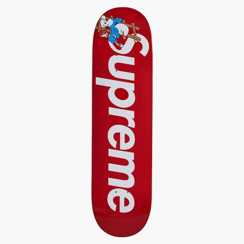 Nejvyšší šmoula skateboard červená