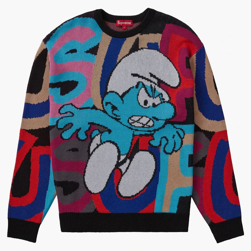 Supreme Smurfs tröja svart