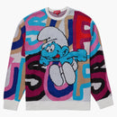 Supreme Smurfs Sweater White