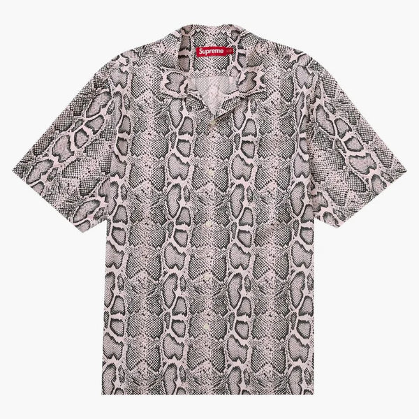 Supreme Snake S/s Shirt Pink