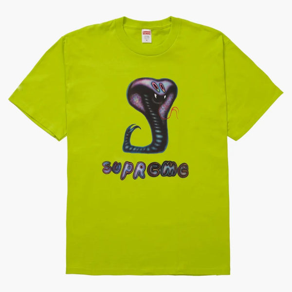 Supreme Snake Tee Bright Green