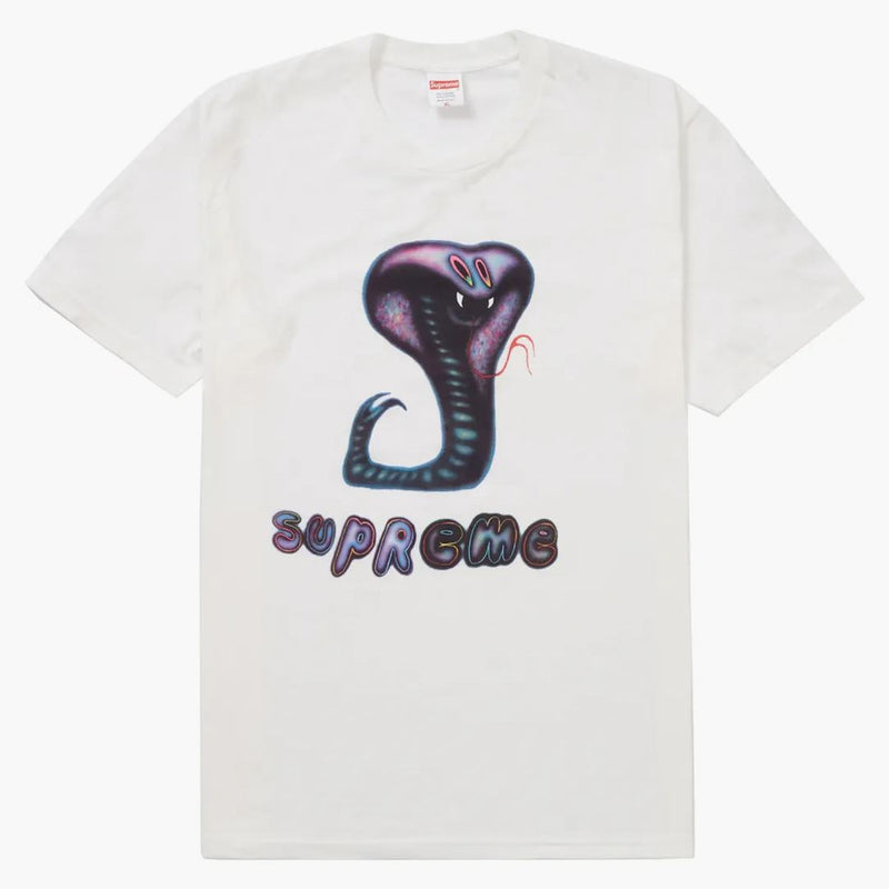 Supreme Snake Tee White