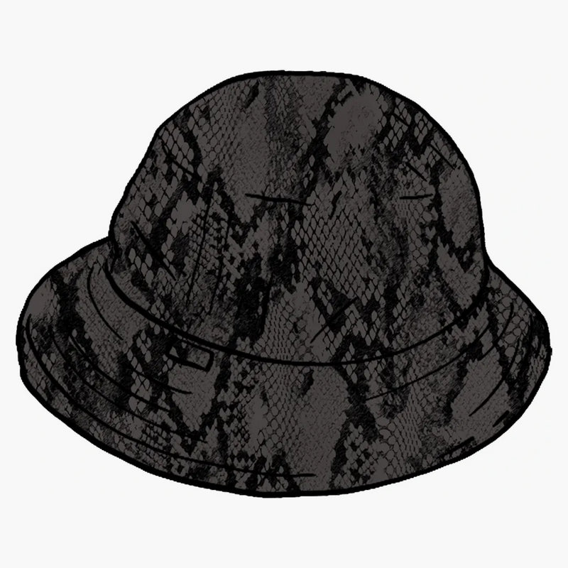 Supreme Snakeskin Corduroy Bell has Black