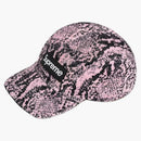 Supreme Snakeskin Cana Camp Camp Cap Pink