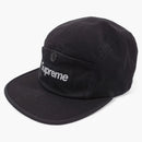 Supreme Snap Button Pocket Camp Cap Black