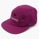 Supreme Snap Button Pocket Camp Cap Magenta