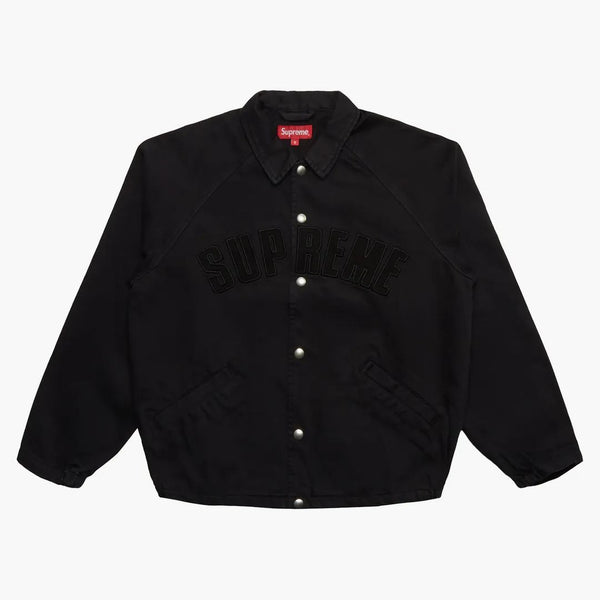 Supreme Snap Front Till Jacket Negro