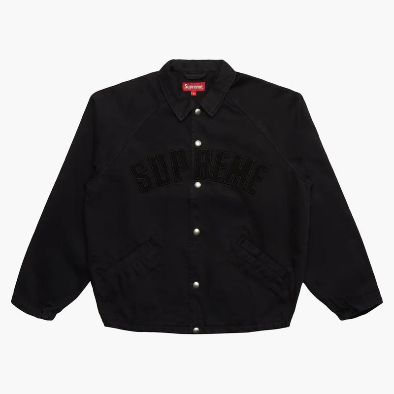 Supreme Snap Front Till Jacket Black