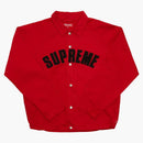 Supreme Snap Front Till Jacket Red