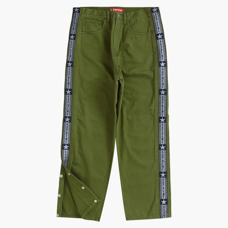 Nejvyšší snap-off baggy Jean Olive