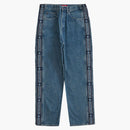 Supreme Snap-off Baggy Jean Washed Blue
