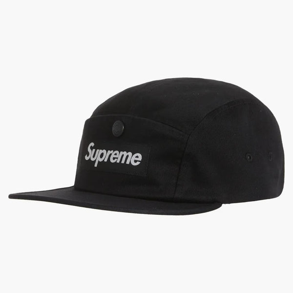 Supreme Snap Pocket Camp Cap (FW23) Black