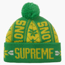 Supreme Snow Beanie Green