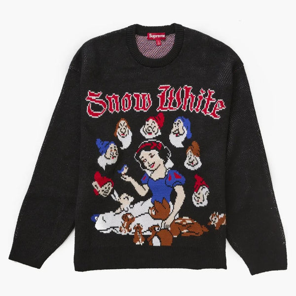 Supreme Snow White Sweater Black