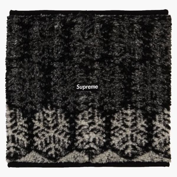 Supreme Snowflake Neck Gaiter Black
