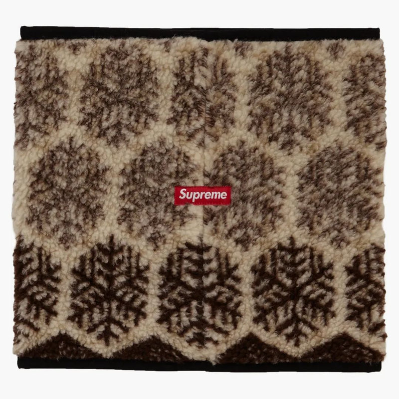 Supreme Snowflake Check Gaiter Tan