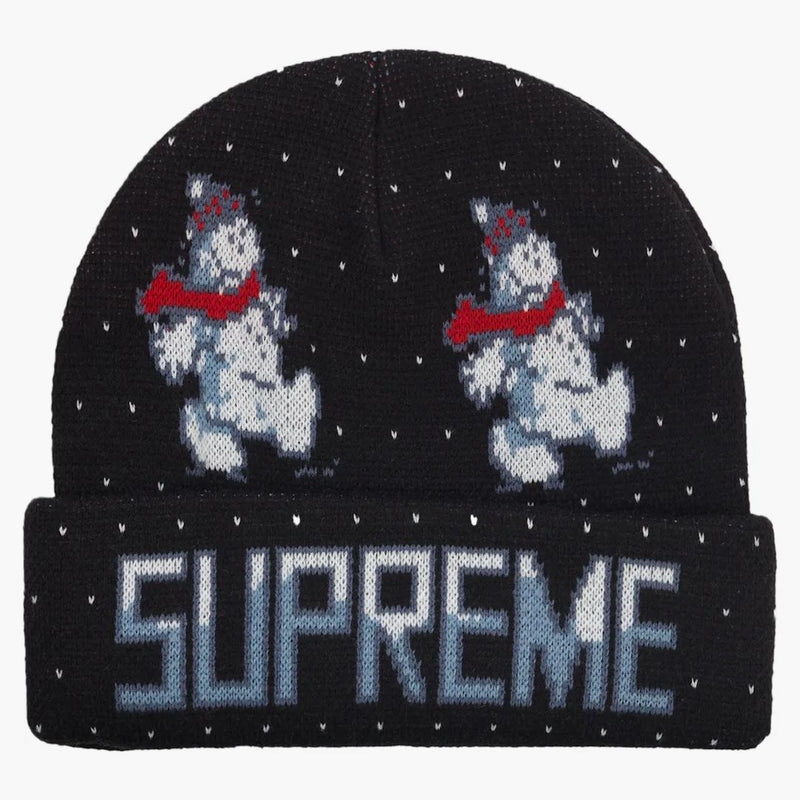 Supreme Snowman Beanie Black