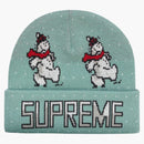 Supreme Snowman Beanie Pale Mint