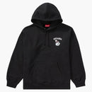 Suprema Snowman incappucciata la felpa nera