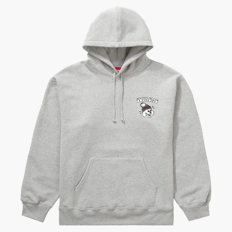 Nejvyšší sněhuláka s kapucí mikina Heather šedá