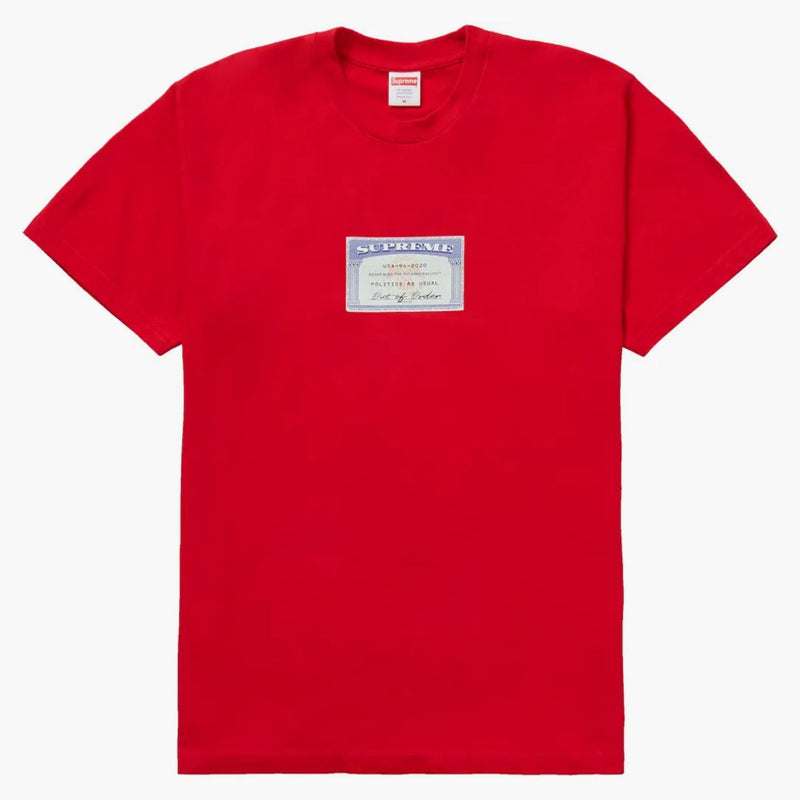 Supreme social tea red
